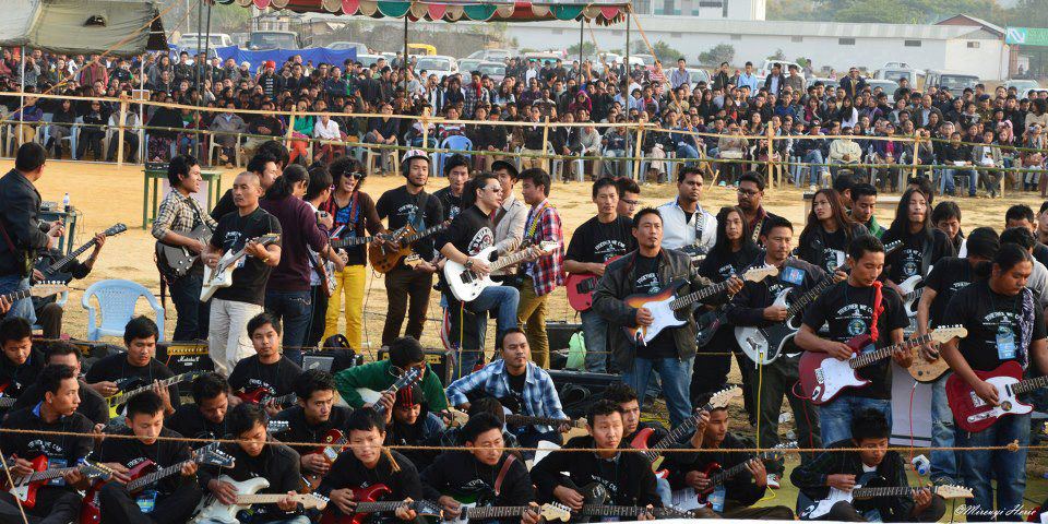 Guinness-World-record-Nagaland-Largest-Electric-Guitar-Ensemble-Dimapur