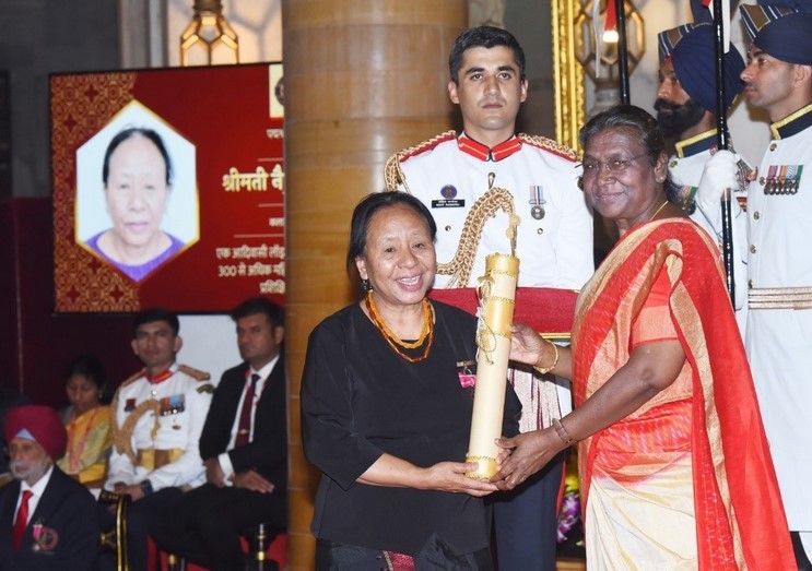 Neihunuo Sorhie Padma Shri Award 2023 Nagaland