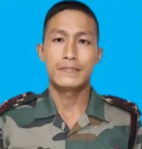 Assistant Commandant Eshenthung Kikon of 4th Assam Rifles